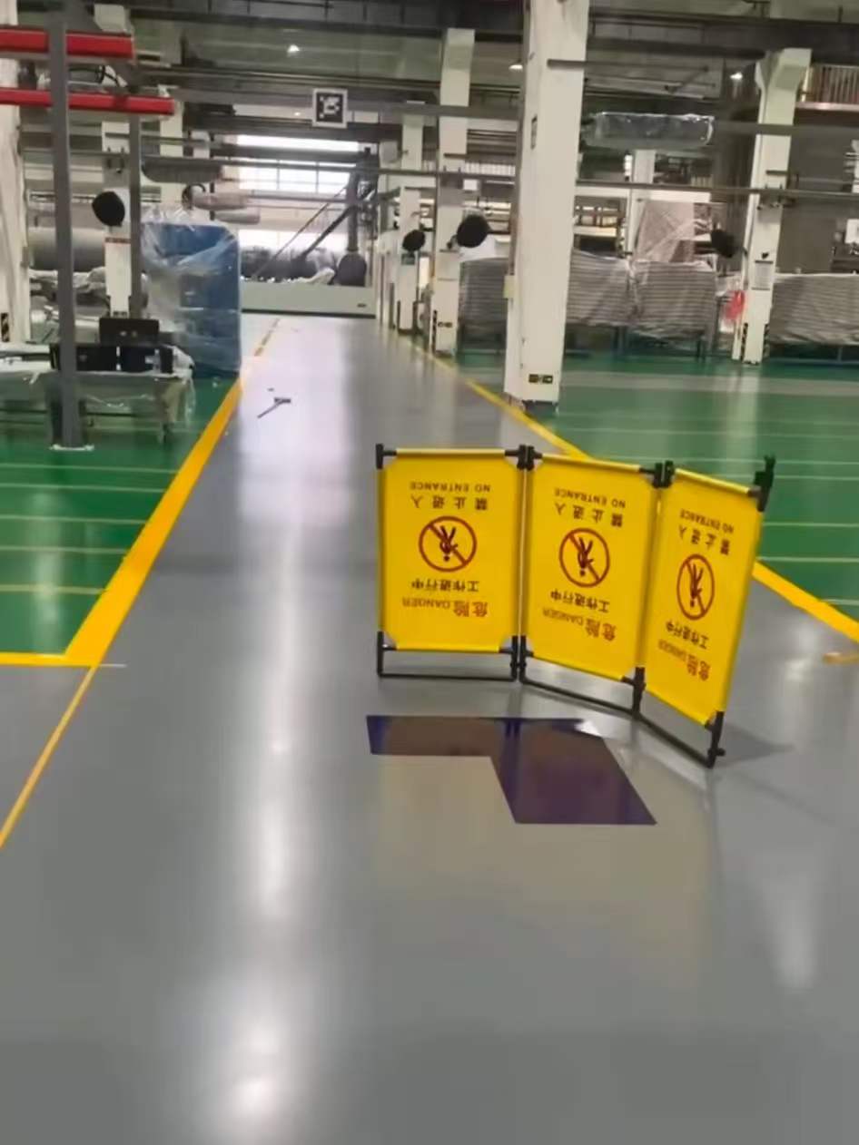 地坪施工设备作业